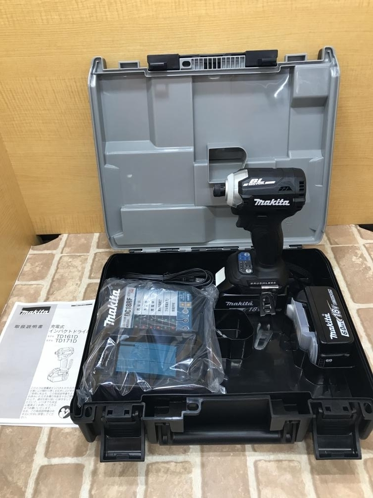マキタ インパクトドライバ TD171DRGX