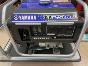 八王子店【ヤマハ インバーター発電機 EF2500i】東京都立川市の