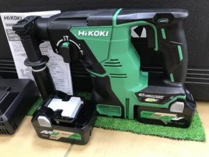 八王子店【ハイコーキ HiKOKI 28mmコードレスロータリハンマドリル