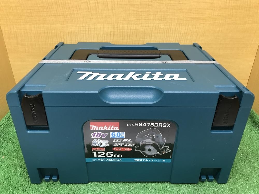 枚方店【マキタ makita 125mm充電式マルノコ HS475DRGX】大阪府高槻市