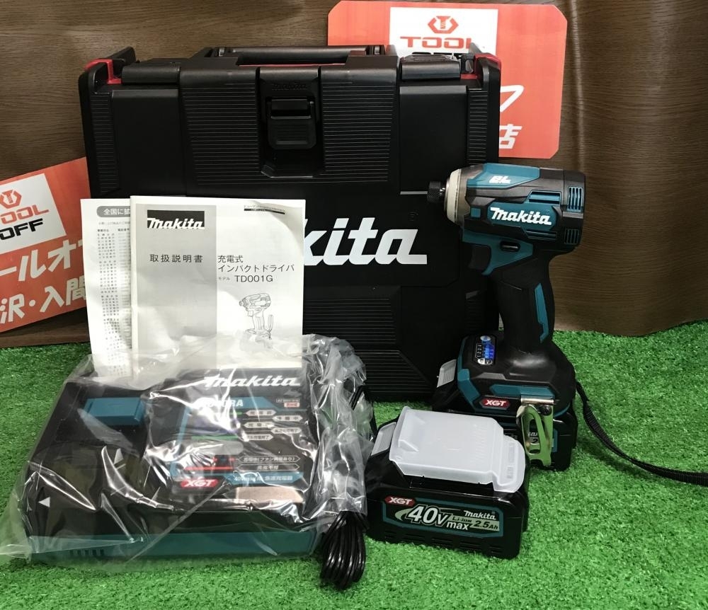 マキタ makita 充電式インパクトドライバ TD001GRDX 40V
