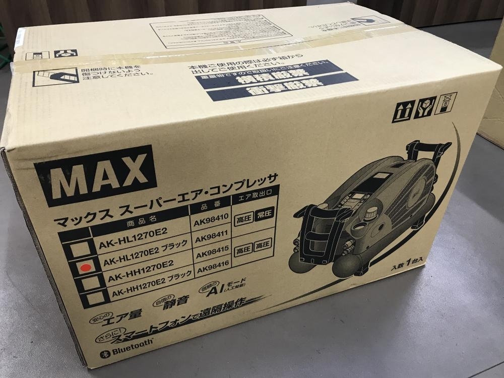 MAX マックス スーパー エアコンプレッサー AK-HL1270E2 ブラック
