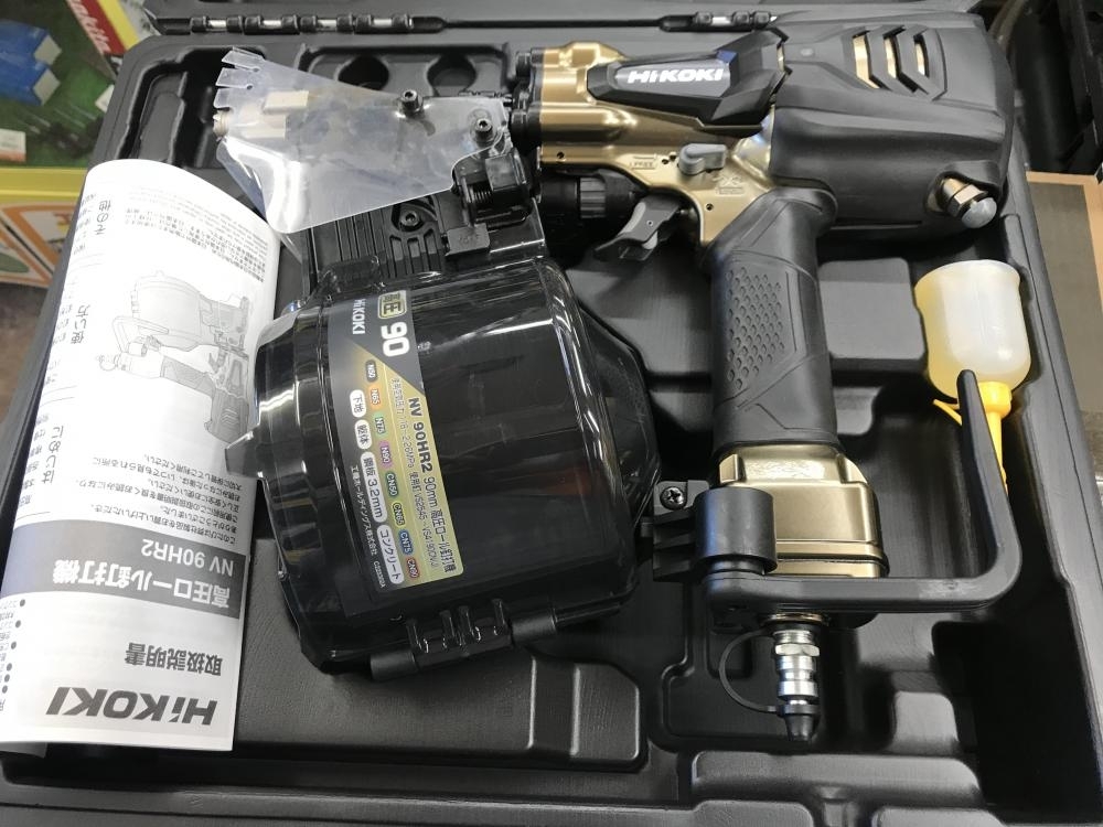 買取実績】HiKOKI ハイコーキ 90mm高圧ロール釘打機 NV90HR2(N)［埼玉