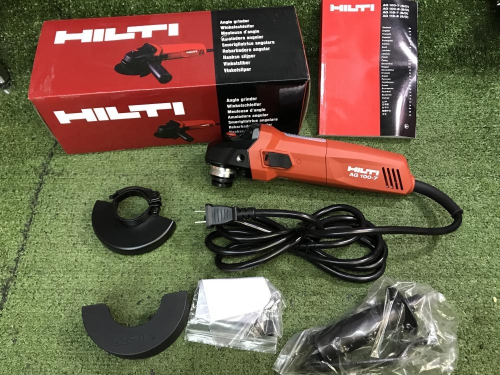 HILTI 125mmアングルグラインダー 有難い