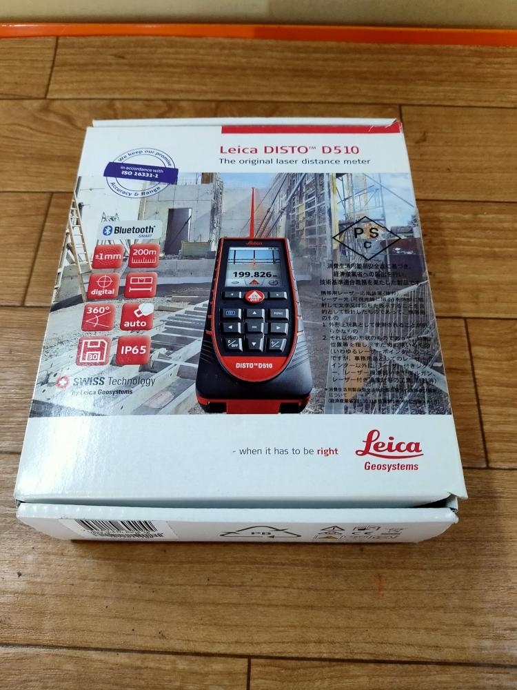 Leica DISTO D510 レーザー距離計（【TAJIMA】屋外でも測れるレーザー 