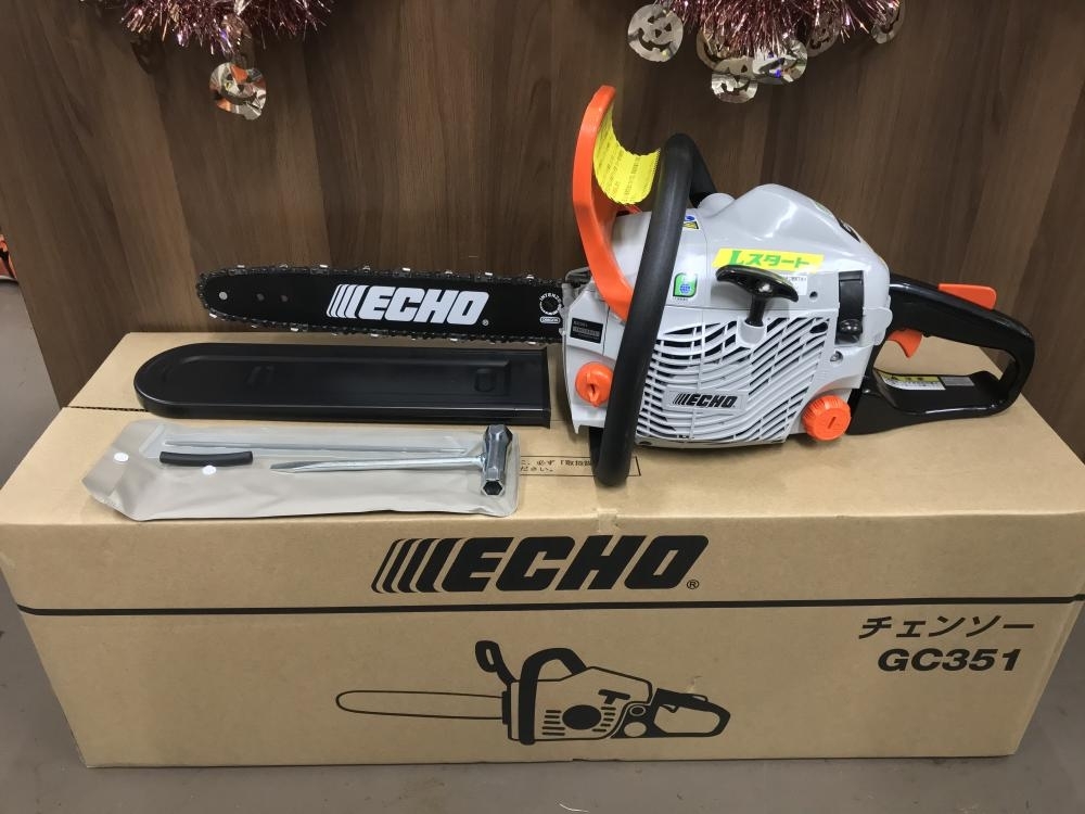 入間店【ECHO やまびこ チェーンソー GC351 バー35cm 排気量34】埼玉