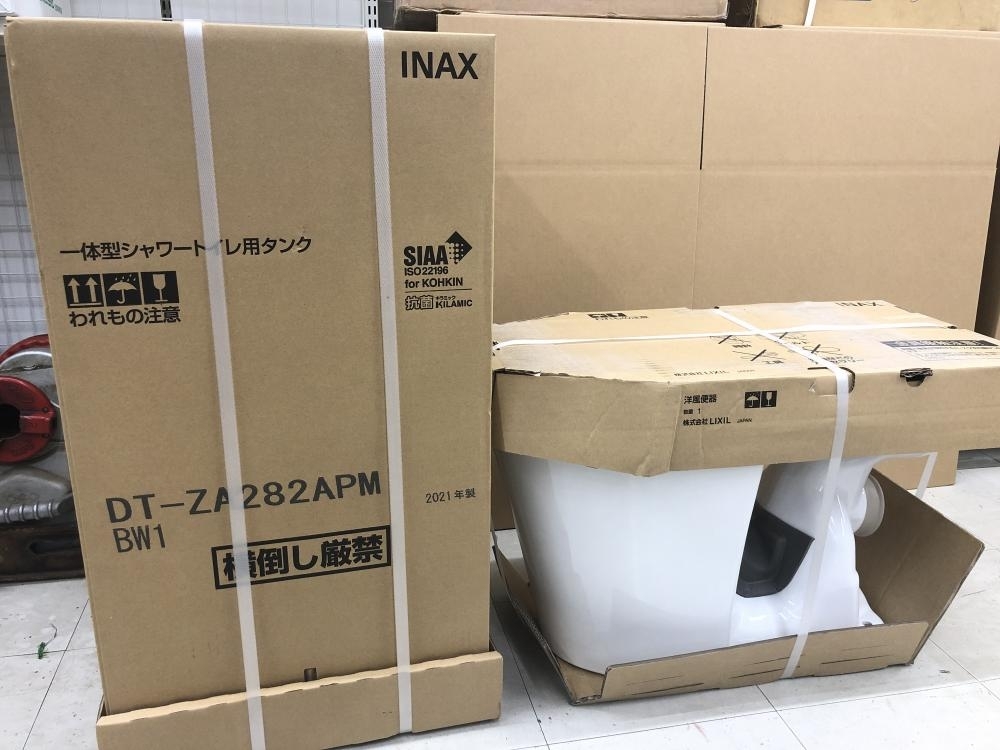 LIXIL INAX イナックス シャワートイレ一体型便器 手洗い付 DT-ZA282APM＋BC-ZA20APM ※2021年製 の買取事例  埼玉県上尾市 | ツールオフ