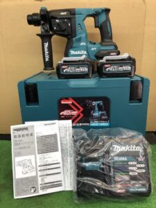 マキタ makita 40Vmax28mm充電式ハンマドリル HR001GRDX の買取事例