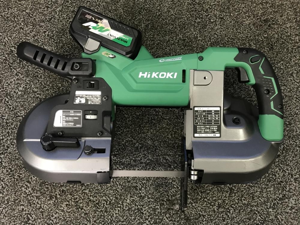 引取限定】HiKOKI CB3612DA(XP) ロータリーバンドソー 未使用品