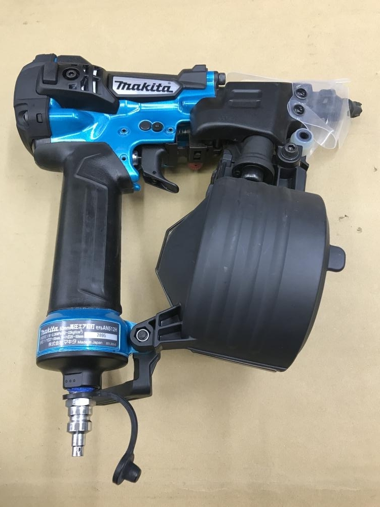 中古 makita 50㎜ 高圧エア釘打 AN512H