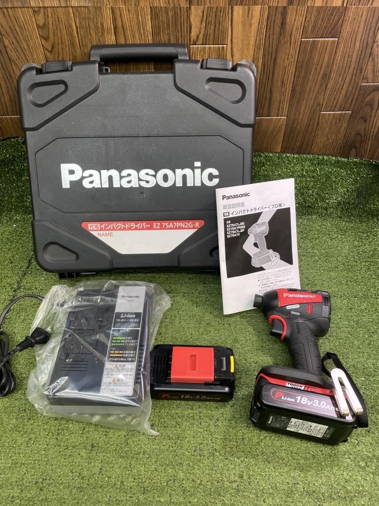 パナソニック Panasonic 充電インパクトドライバ EZ75A7PN2G-R 草加店 毎日更新！工具高価買取ブログ ｜工具高額買取ツールオフ