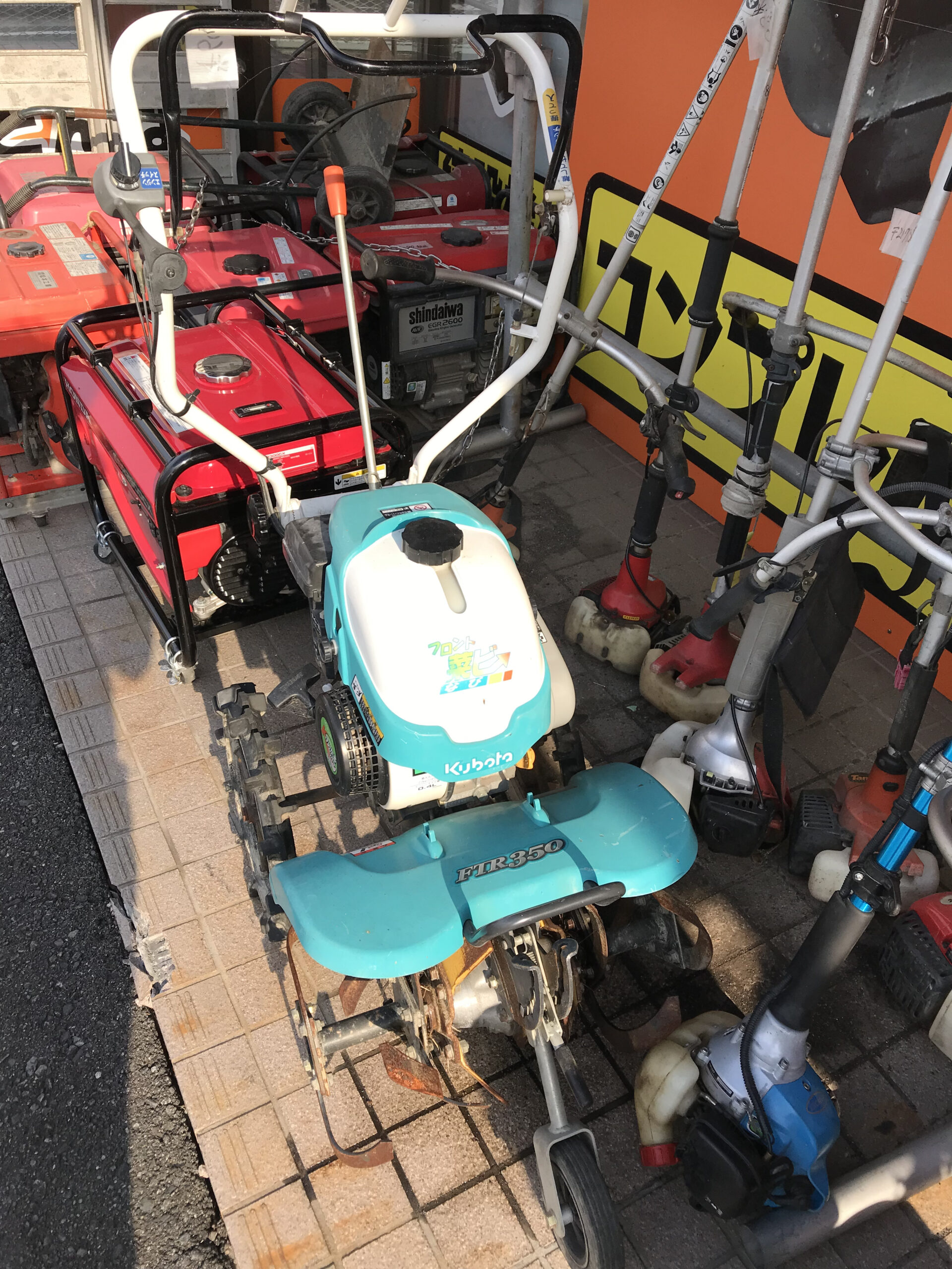 クボタ 耕運機 FTR350を買取！【群馬県伊勢崎市】ツールオフ高崎店