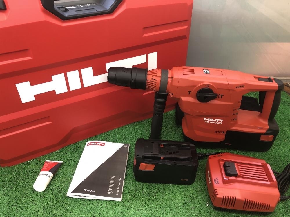 HILTI ヒルティ 充電式ハンマドリル TE60-A36 茨木店 毎日更新！ 工具