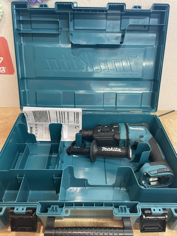 マキタ makita 18mm充電式ハンマドリル HR182DZK を 買取!【埼玉県日高