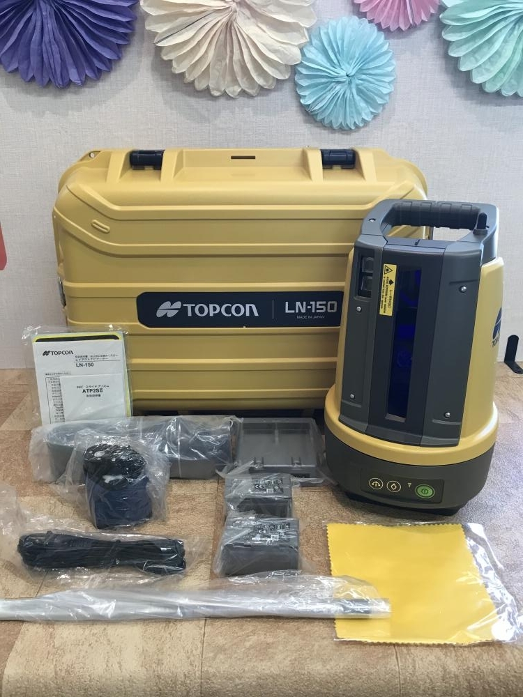 新品 さり気 TOPCON トプコン 杭ナビ LN-150 （360度プリズムセット・アルミ三脚付き） Layout