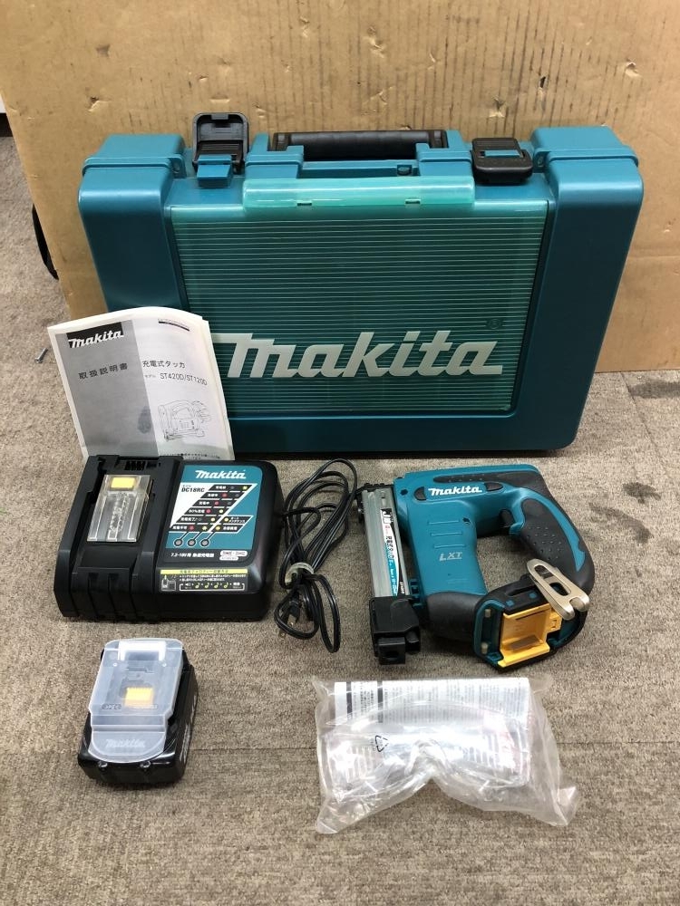 マキタ 4㎜充電式タッカ ST420DRFを買取！【埼玉県さいたま市】ツール