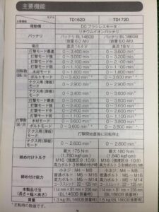 TD162DRGXの画像2