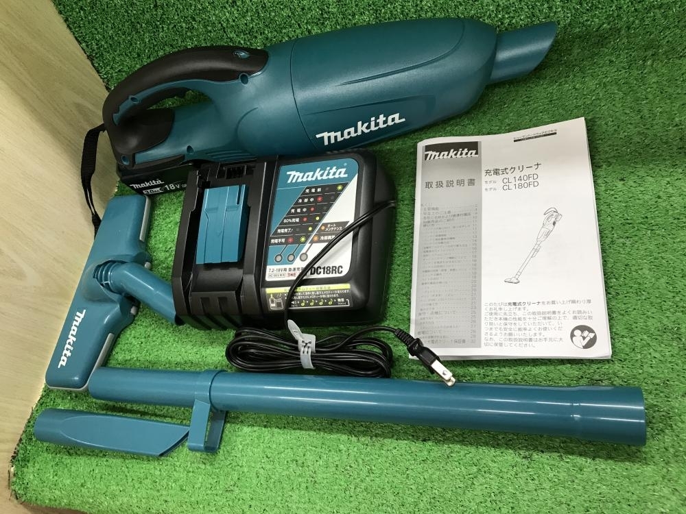 マキタ(makita) 18V充電式クリーナー CL180FDRFの買取事例