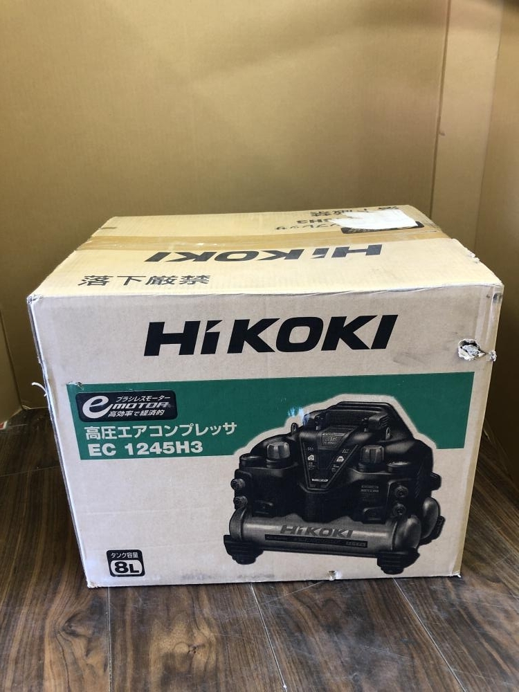 買取実績】HiKOKI エアコンプレッサー EC1245H3(TN)(BG)[埼玉県草加市