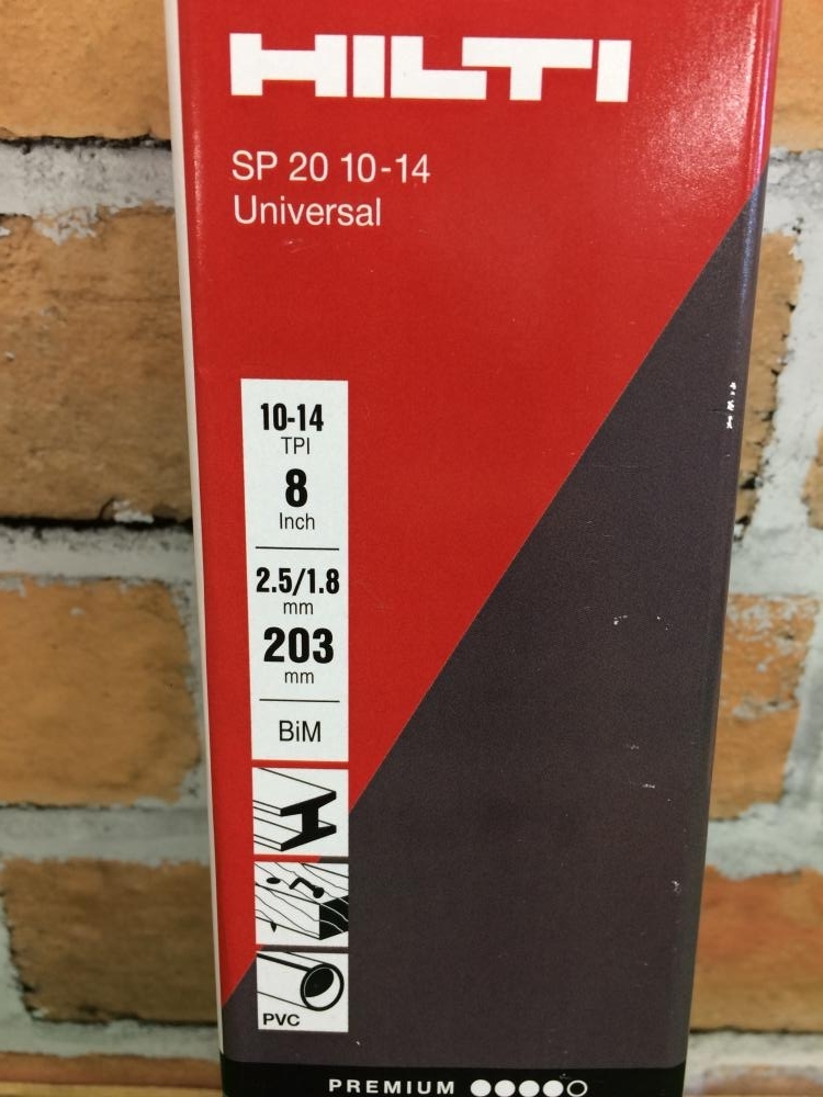 買取実績】HILTI セーバーソーブレード 35枚 SP20 10-14Univ. 203mm