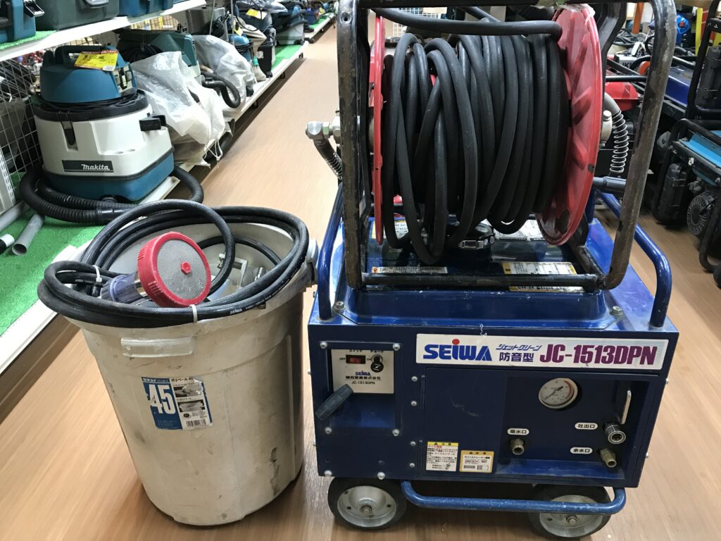 買取実績】精和産業SEIWA 防音型高圧洗浄機 JC-1513DPN [神奈川県鎌倉
