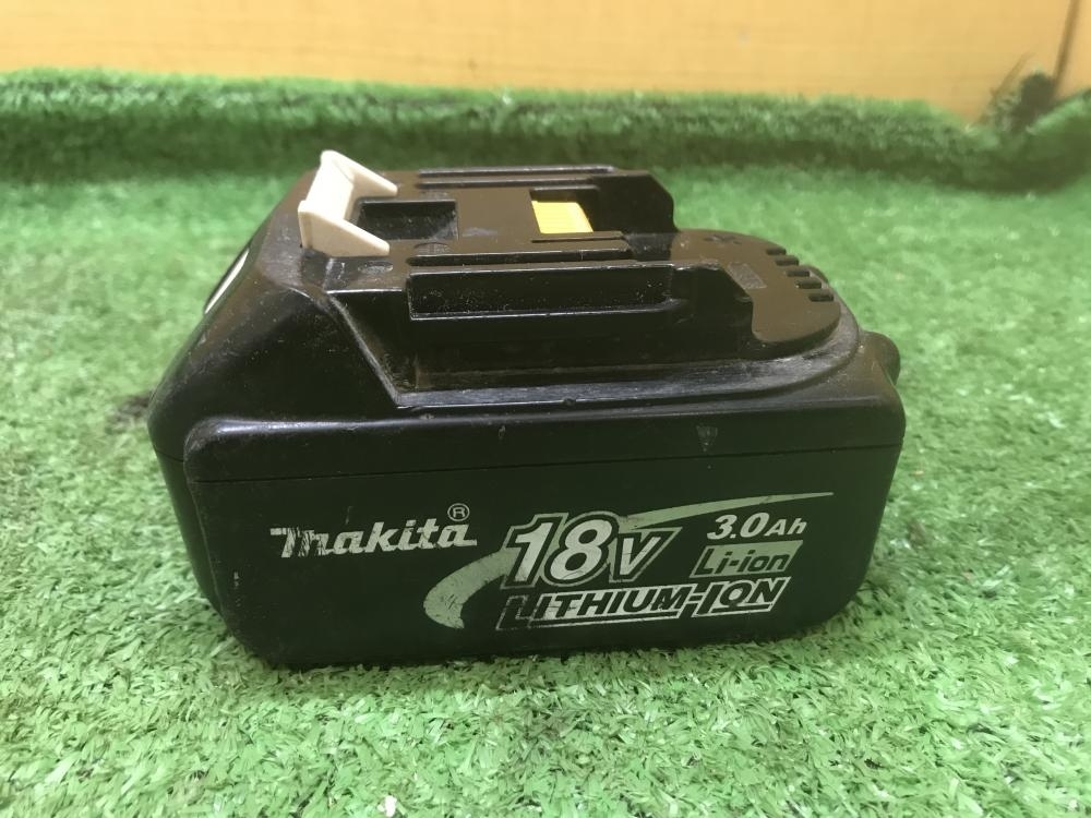 買取実績】マキタ makita バッテリー BL1830 18V 3.0Ah 充電回数182回 過放電0% 過負荷0%[大阪府高槻市]枚方店