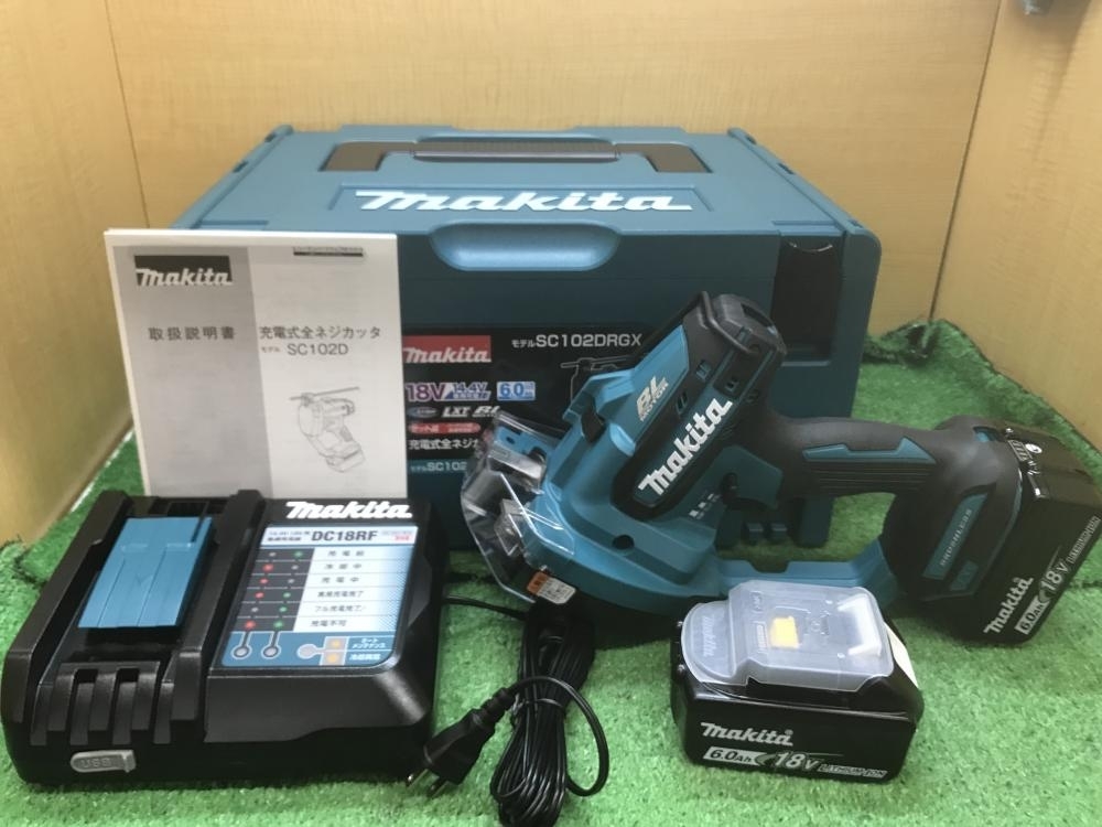 買取実績】マキタ makita 充電式全ネジカッタ SC102DRGX 14.4/18V仕様