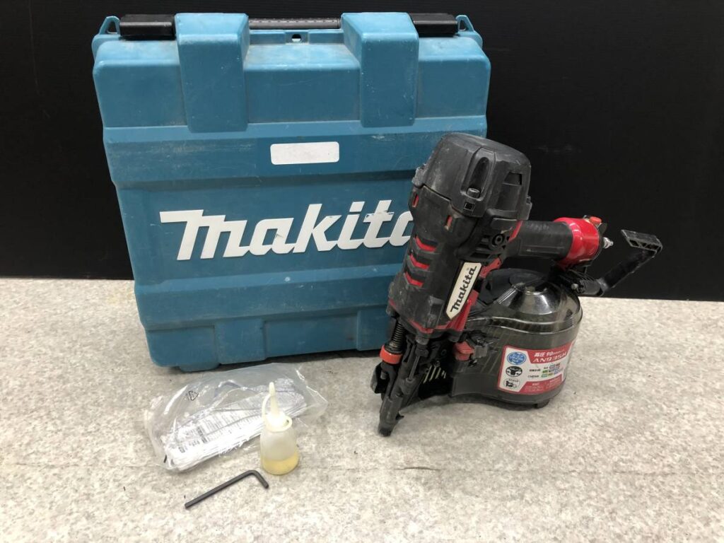 買取実績】マキタ makita 90mm高圧釘打ち機 AN935H［大阪府枚方市］枚方店