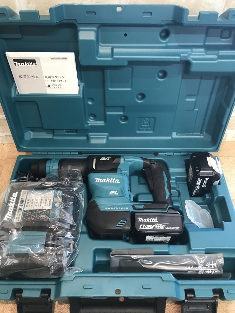 買取実績】マキタ makita 充電式ケレン HK180DRGX 18V バッテリー2個