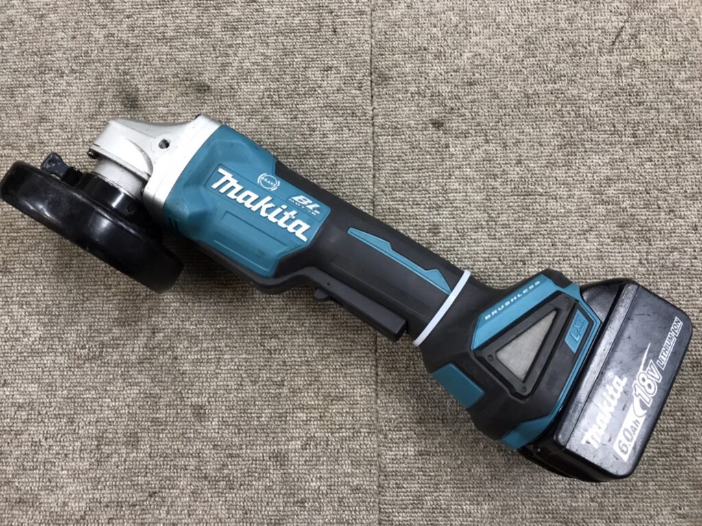 買取実績】makita 100mm充電式ディスクグラインダ GA408D［千葉県船橋