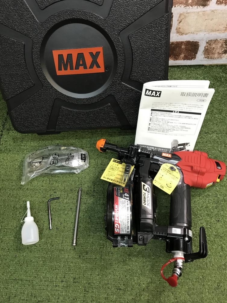 買取実績】 MAX 41mm高圧ネジ打ち機 ターボドライバ HV-R41G5-G クール 