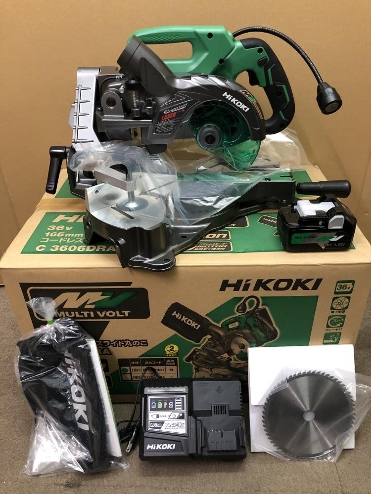 ハイコーキ スライドマルノコ C3606DRA 未使用 71D+LmdoH+L._AC_UF350,