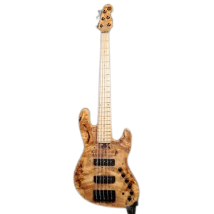 MARUSZCZYK INSTRUMENTS エレキベース Elwood L5a Maple Burl Top