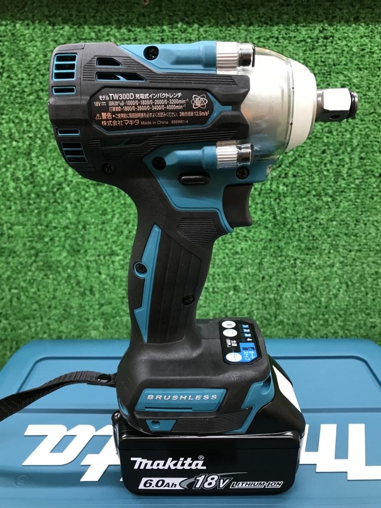 マキタ(makita) 充電式インパクトレンチ 18V6Ah バッテリ2本・充電器