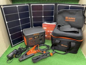 買取実績】Jackeryジャクリ ポータブル電源 400 solarsage 60 [静岡県