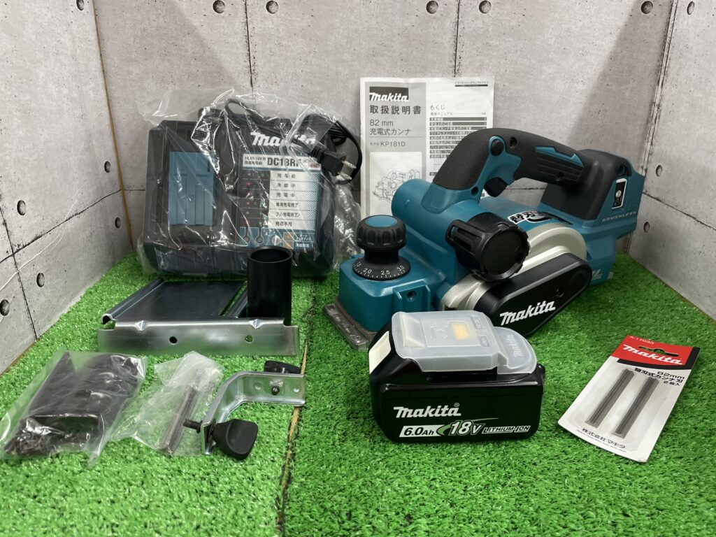 買取実績】マキタ makita 18Ｖ 82㎜充電式カンナ KP181DRG [神奈川県