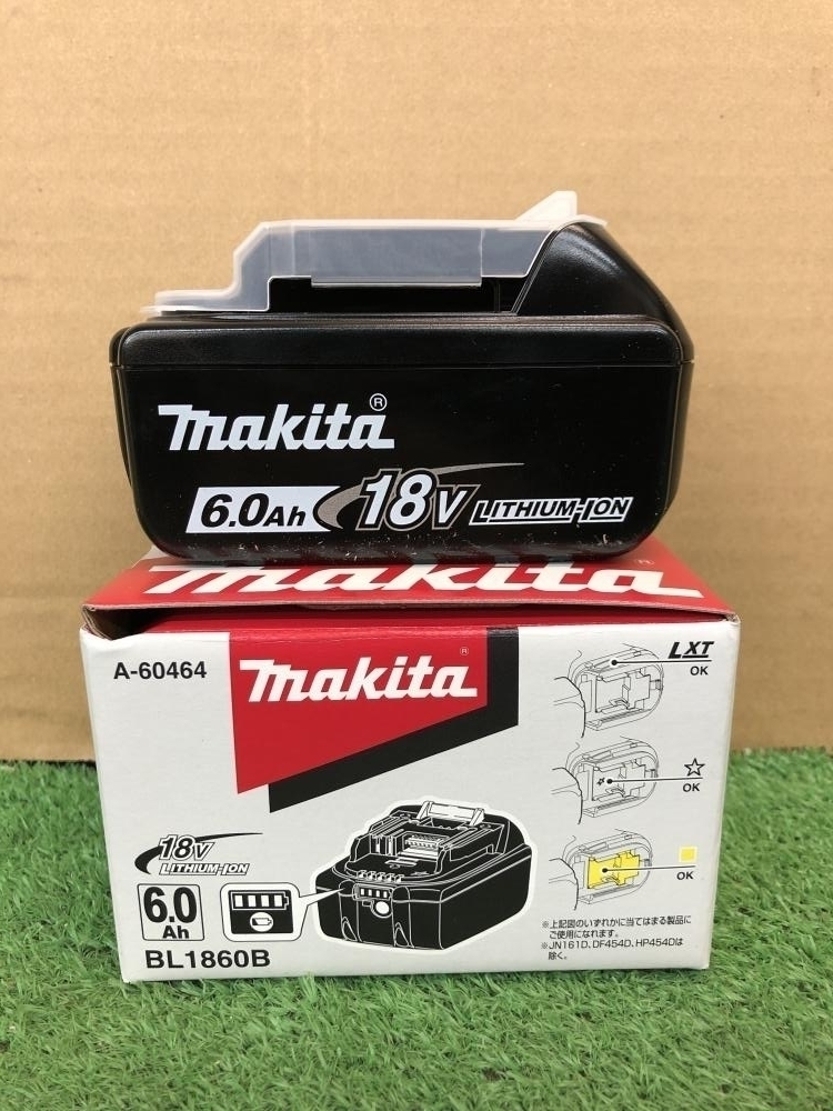 買取実績】 マキタ 高速充電対応 バッテリー BL1860B 新品 【東京都