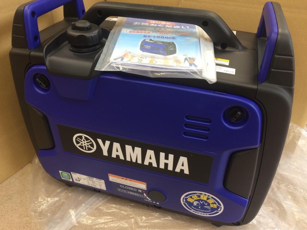 未開封 ヤマハ インバーター発電機 EF1800iS YAMAHA - 生活家電