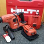 HILTI　ヒルティ 充電式ロータリハンマドリル　8.0Ahバッテリ×2　充電器+バッテリ+ケース