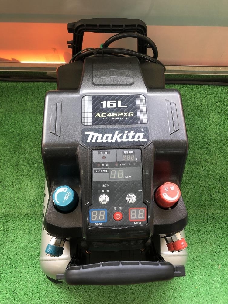 買取実績】makita マキタ エアコンプレッサ タンク容量16L 黒 AC462XG 外箱無し ［大阪府吹田市］茨木店