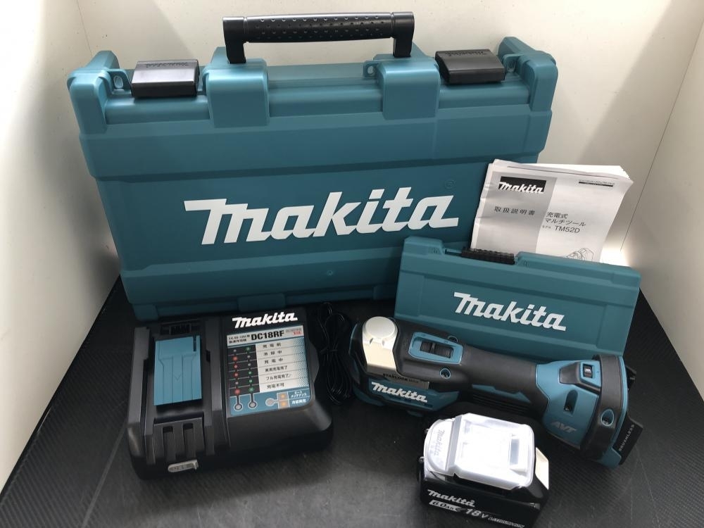 買取実績】マキタ makita 充電式マルチツール TM52DRG バッテリ1個