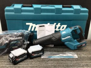 買取実績】マキタ makita 充電式レシプロソー 40Vmax JR001GRDX 充電器