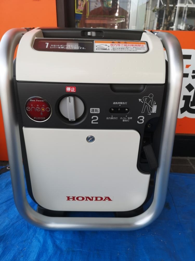 買取実績】HONDA ホンダ ガス式インバータ発電機 EU9iGB