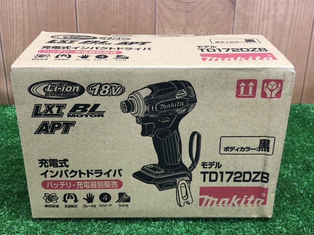 makita 充電式インパクトドライバー TD172DZB 未使用品 スポーツ