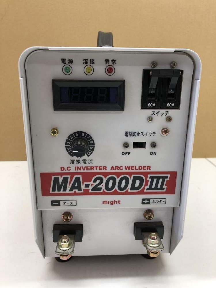 買取実績】マイト工業 デジタル直流インバータ溶接機 MA-200D3［群馬県前橋市］高崎店