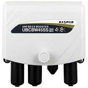 マスプロ電工 UHF・BS・CSブースター UBCBW45SS