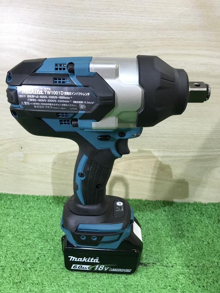 買取実績】マキタ makita 充電式インパクトレンチ TW1001DRGX 18V