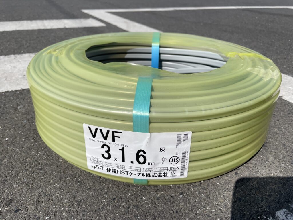 3×1.6 100m 黒白赤 2023年1月製の画像