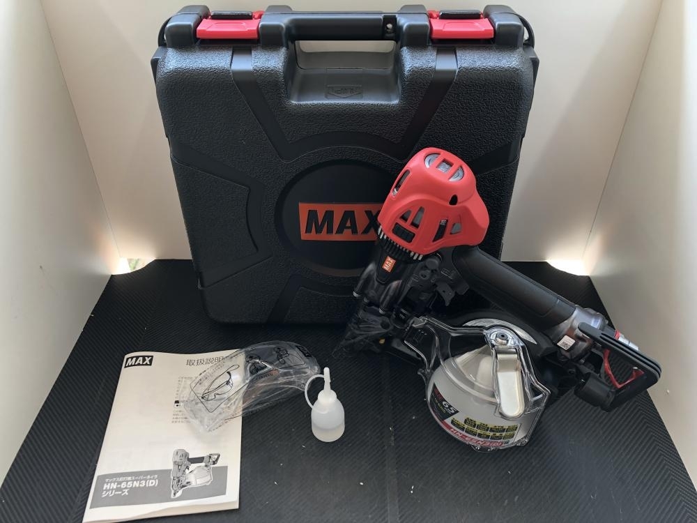 買取実績】 MAX マックス 65mm高圧釘打ち機 ｽｰﾊﾟｰﾈｲﾗ HN-65N3(D