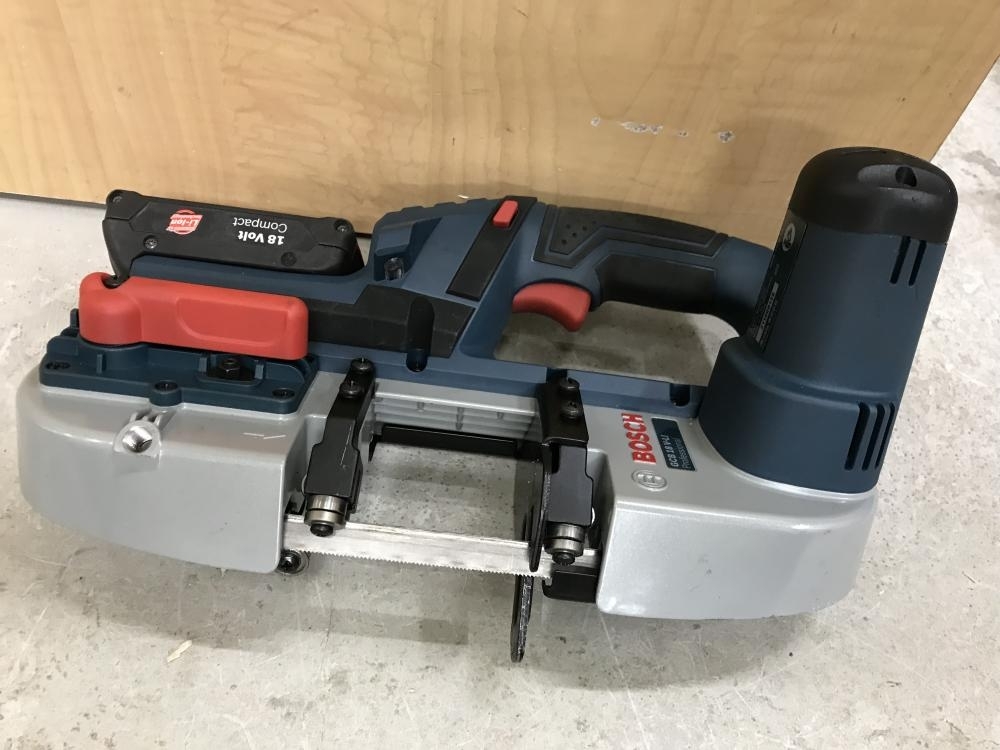 買取実績】BOSCH 充電式バンドソー GCB18V-Li バッテリ×1 充電器